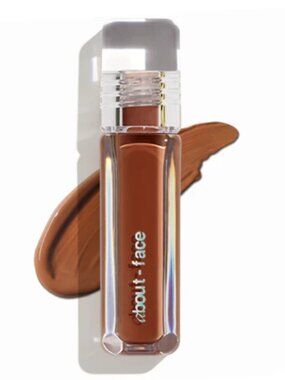 (3/30$)about-face Lip Lock Lip Gloss - Bitter Half